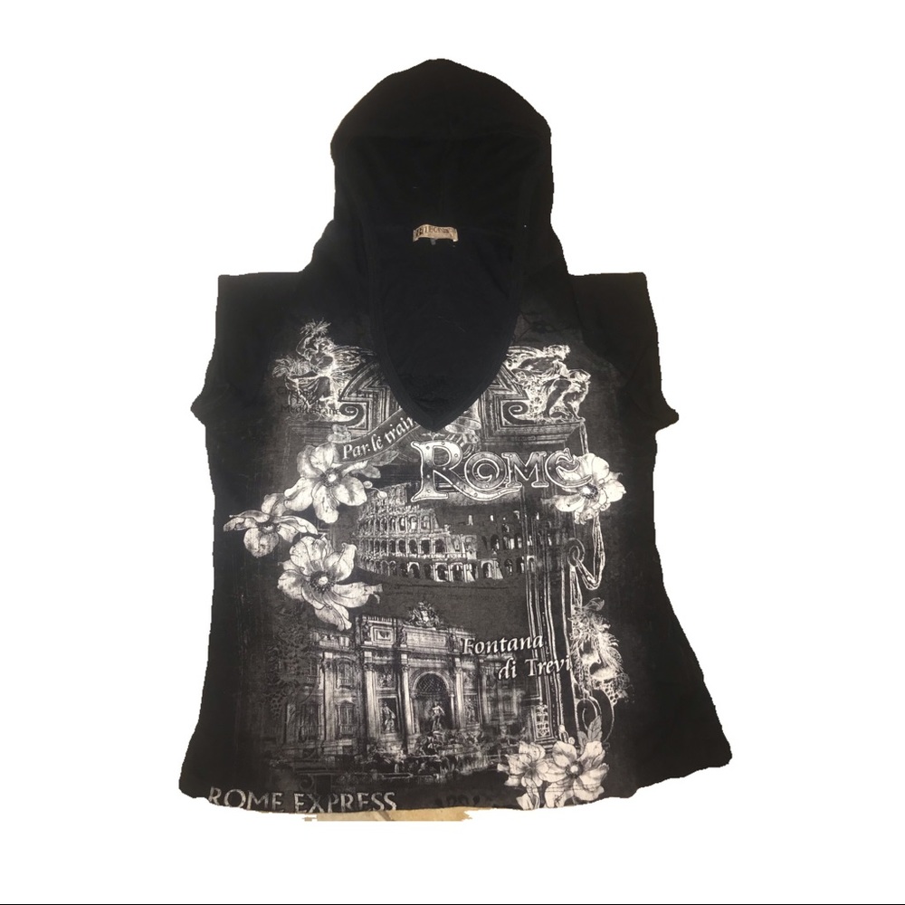 Vintage Hooded shirt